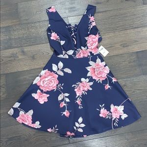 NWT - Blue Floral Dress